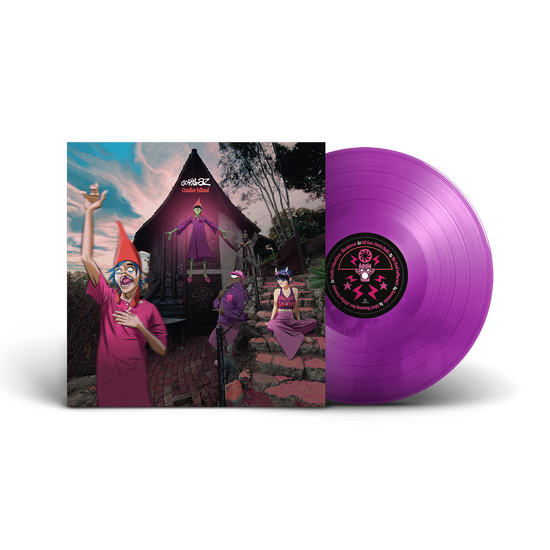大人も着やすいシンプルファッション Cracker Island Exclusive Transparent Purple Vinyl | Gorillaz 洋楽